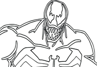 Venom-Ausmalbilder-Drucken