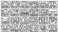 Keith Haring Ausmalbilder